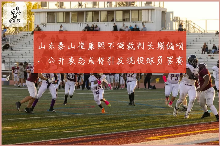 山东泰山崔康熙不满裁判长期偏哨，公开表态或将引发现役球员罢赛风险